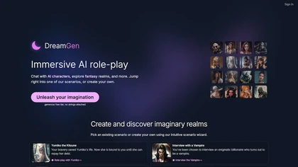 DreamGen AI role-play & chat